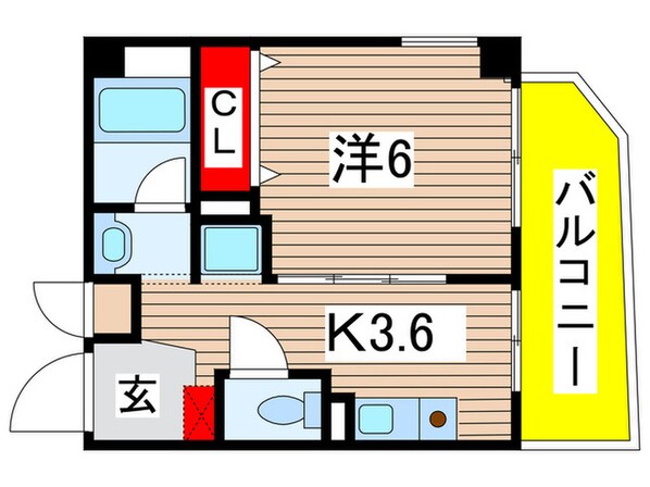 エルシ誠宏Ⅲの物件間取画像